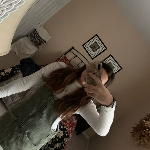 Forrest Green Dress 
Corduroy - Picture 8 of 10